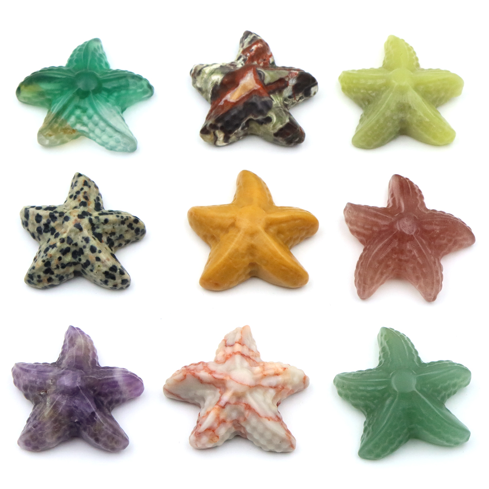 Aquarium Fishes - 35mm Starfish Shape Statue Marine Animal
