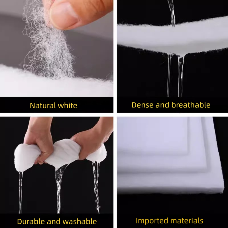 100x100cm White DIY Filter Cot - огляд і ціна Cleaner Fish Aquarium