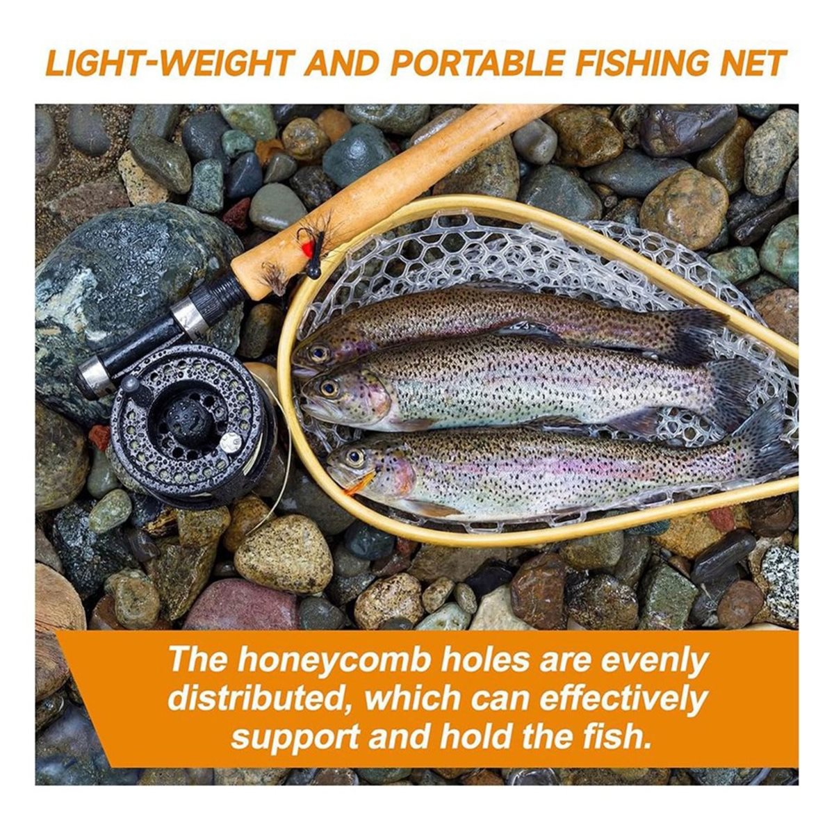 salego 2Pcs Rubber Fishing Net - огляд і ціна Fish Net Handle
