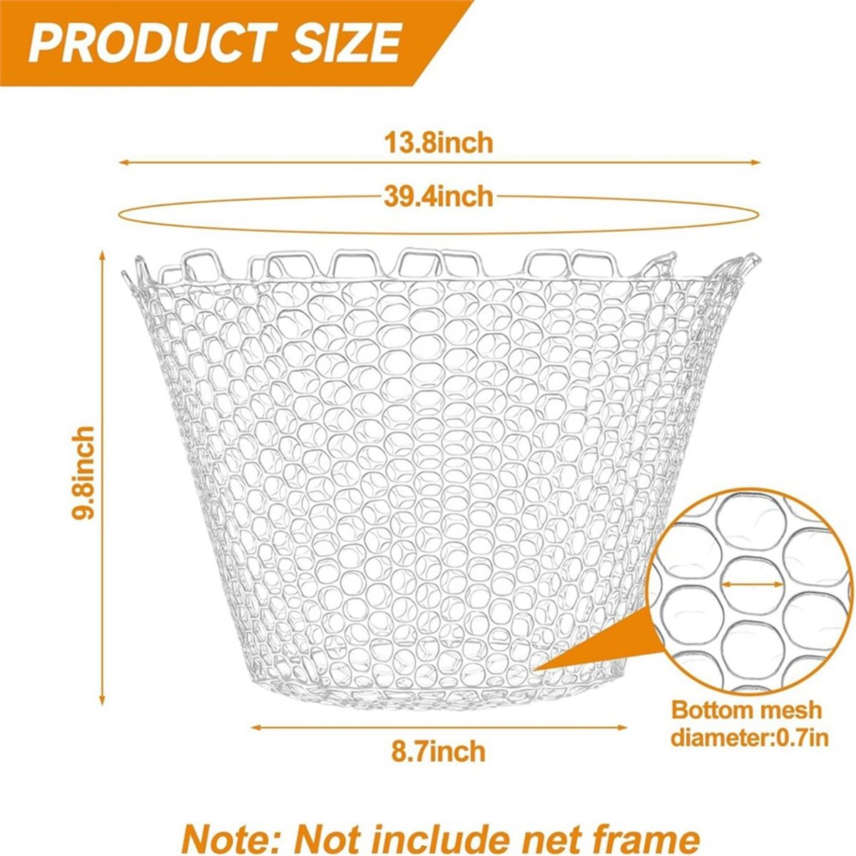 salego 2Pcs Rubber Fishing Net - огляд і ціна Fish Net Handle