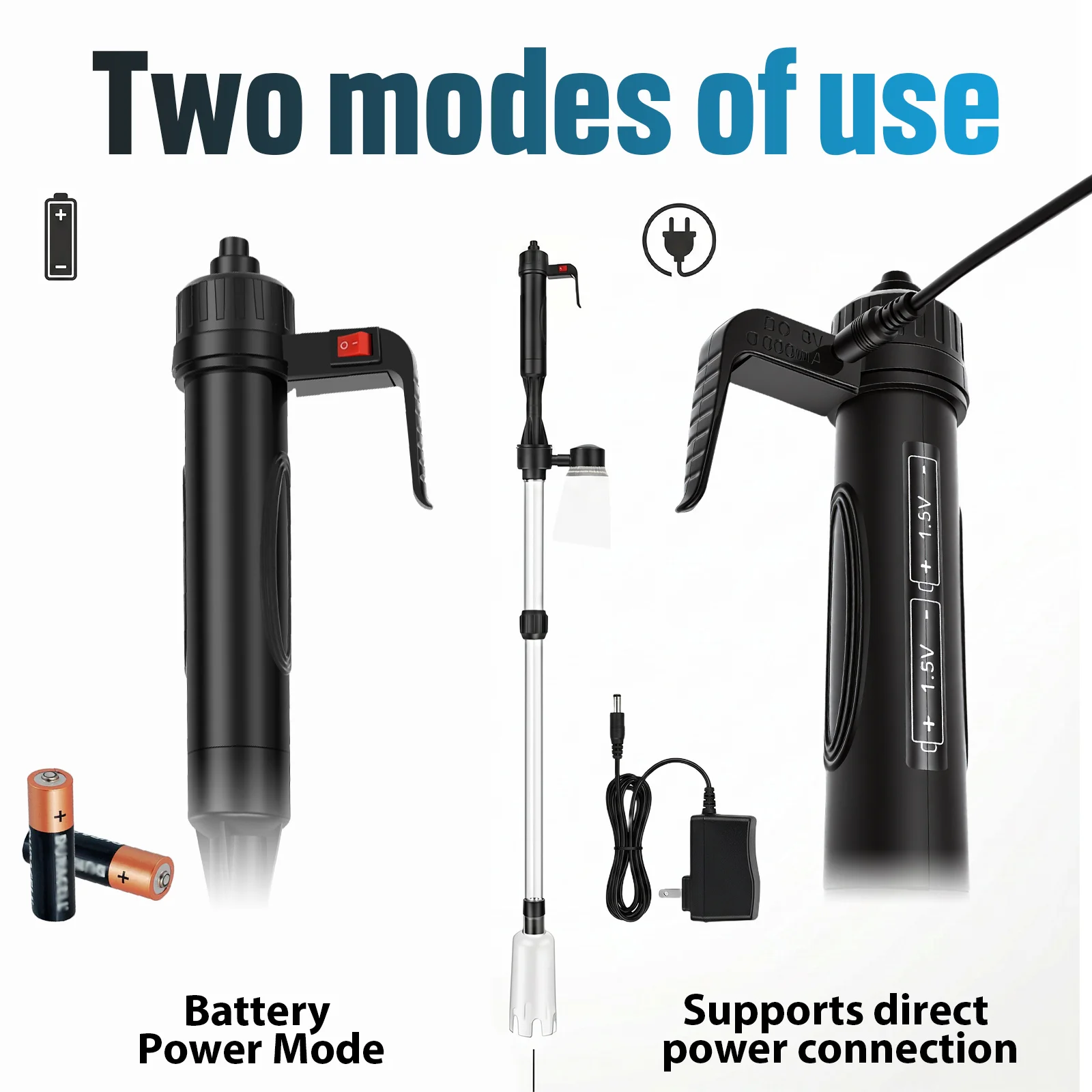 Aquarium Vacuum Gravel Cleaner - огляд і ціна Cleaner Fish Aquarium