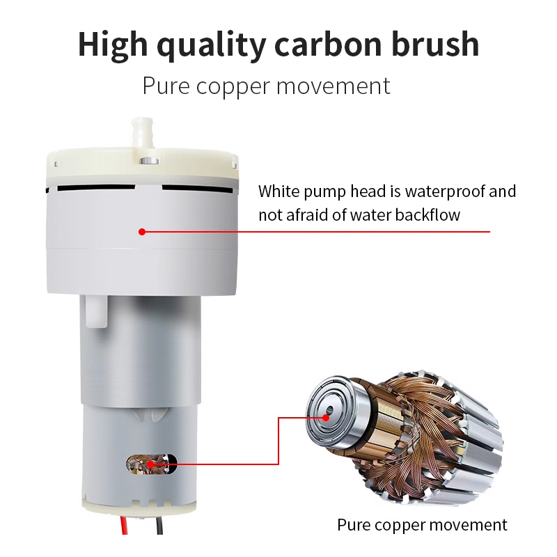 Mini Air Pump DC 12V Oxygen Pu - огляд і ціна Aquarium Fish Electric