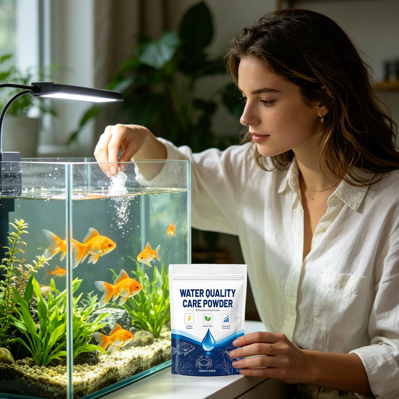 100g Aquarium Water Clarifier  - огляд і ціна Cleaner Fish Aquarium