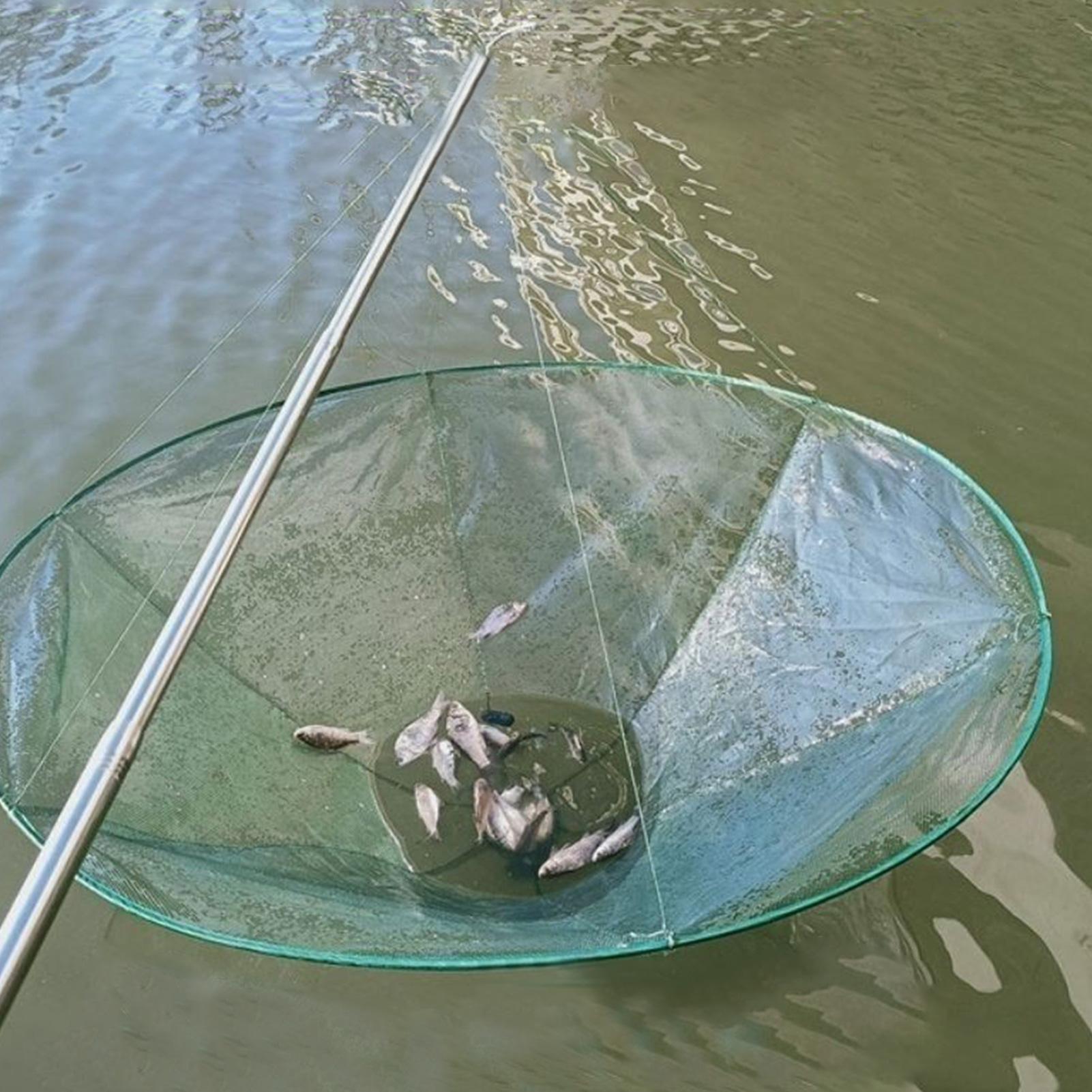 Soft Steel Hoop Pier Fishing N - огляд і ціна Fish Net Handle