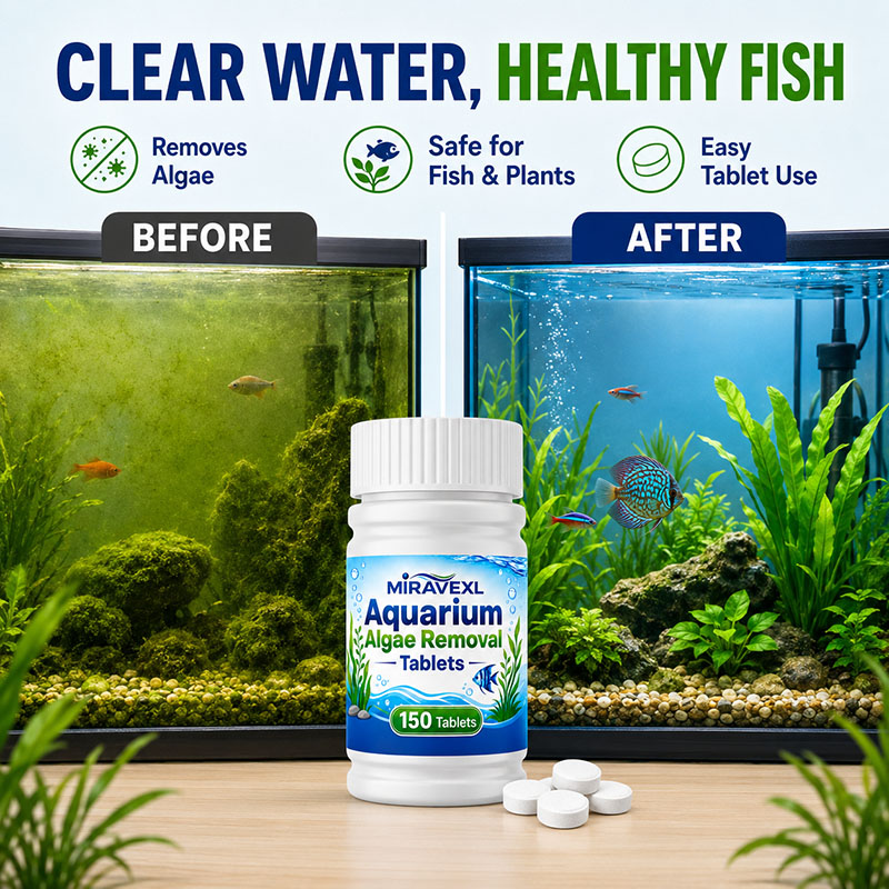 MIRAVEXL 150 Aquarium Algae Re - огляд і ціна Cleaner Fish Aquarium