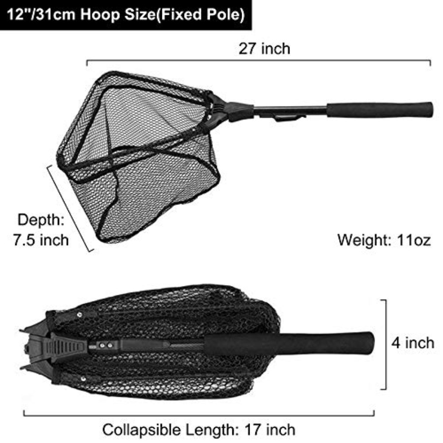 Fishing Net Fish Floating Land - огляд і ціна Fish Net Handle