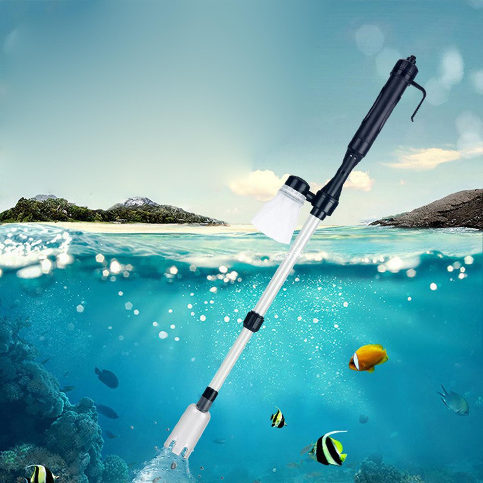 Aquarium Gravel Cleaner Telesc - огляд і ціна Cleaner Fish Aquarium