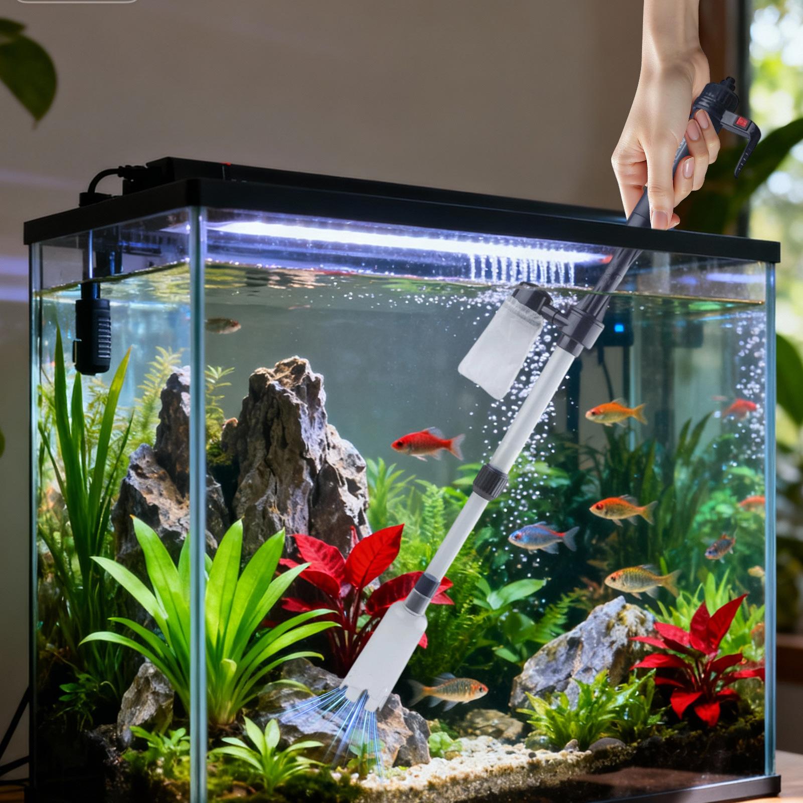Aquarium Gravel Cleaner Telesc - огляд і ціна Cleaner Fish Aquarium