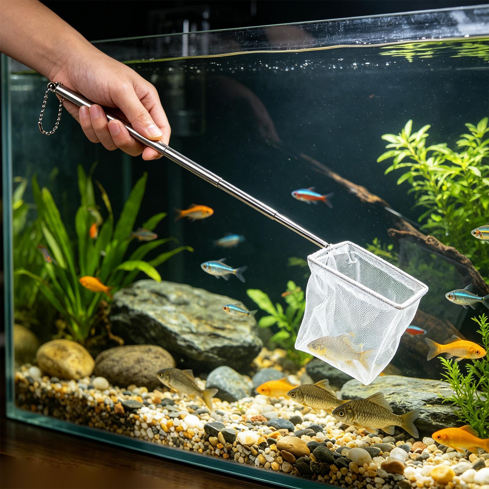 2pcs Small Fish Net Telescopic - огляд і ціна Fish Net Handle