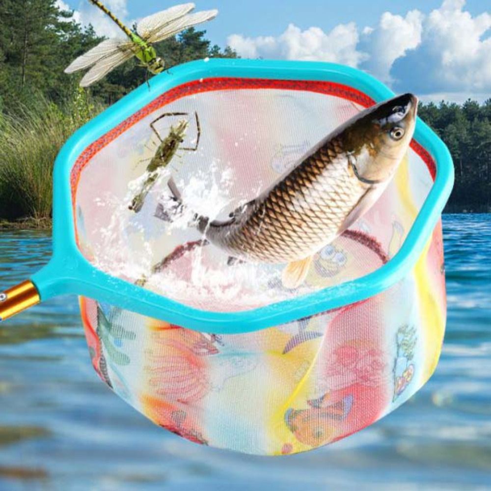 Non-Slip Handle Pocket Fish Di - огляд і ціна Fish Net Handle
